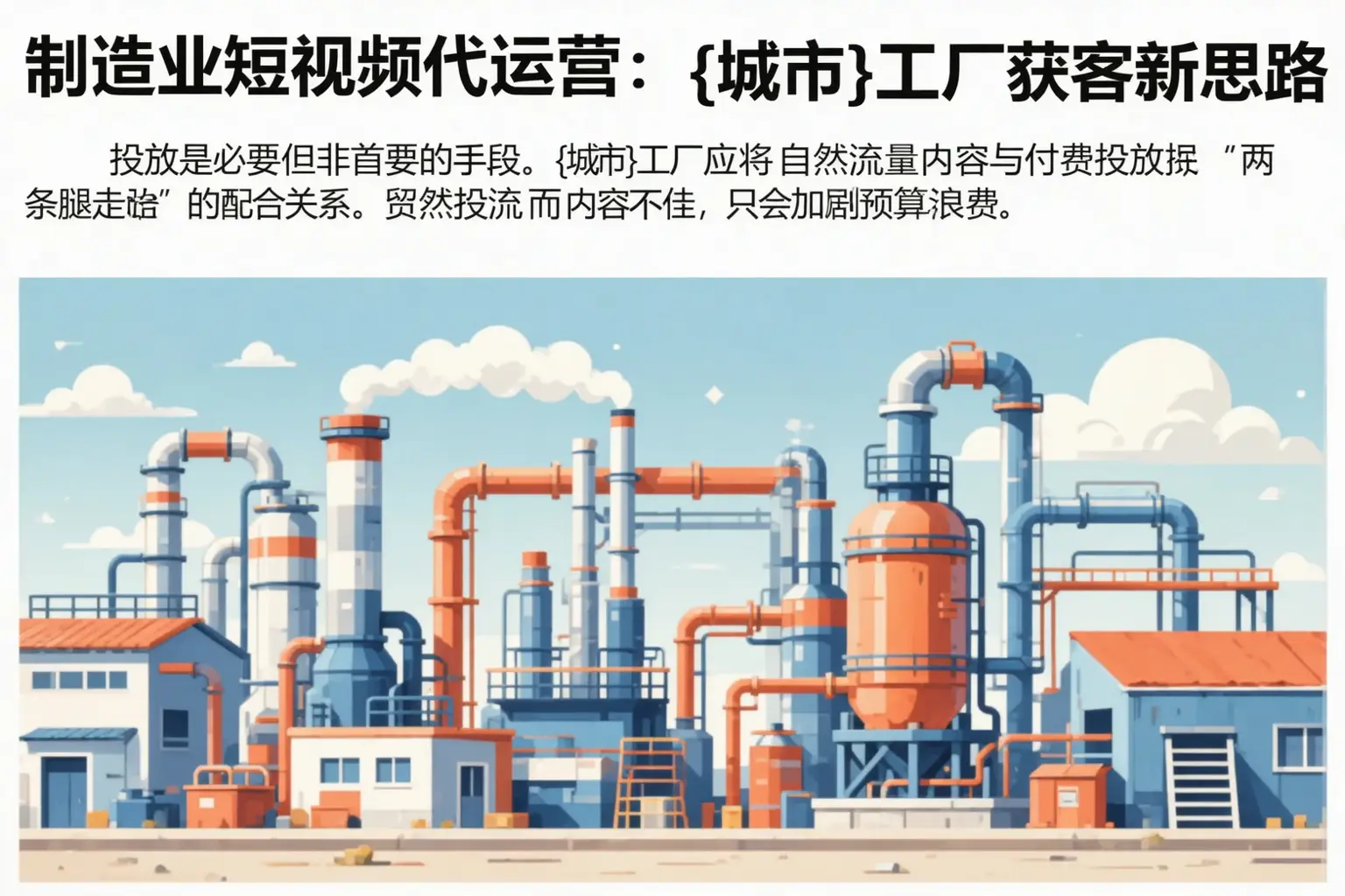 制造业短视频代运营：太白工厂获客新思路