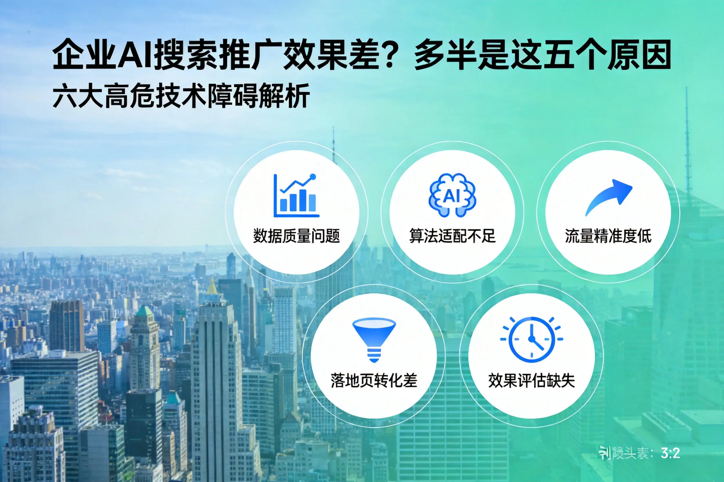 太白企业AI搜索推广效果差?多半是这五个原因